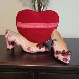 AUTHENIC FLORAL KATE SPADE HEELS